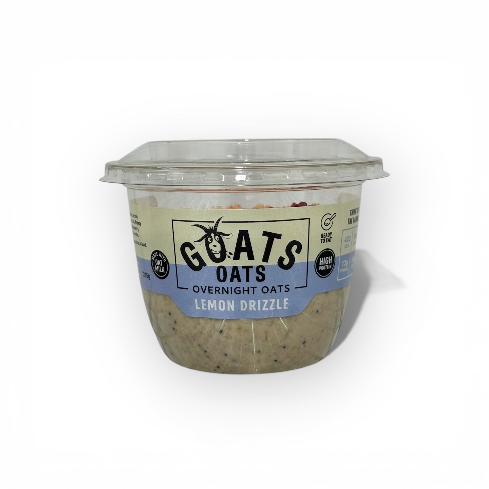 GOATS Lemon Drizzle overnight oats
